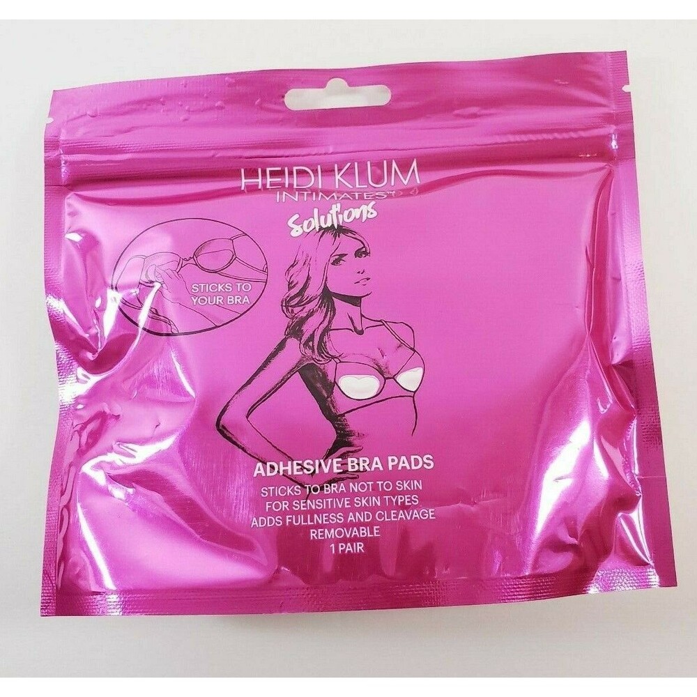 Heidi Klum Intimates Adhesive Bra Pads For Sensitive Skin Types 1 Pair Nude